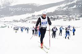 14.12.2012, Livigno, Italy (ITA): slower racers on the first hill - Skimarathon La Sgambeda Classic, Livigno (ITA). www.nordicfocus.com. © Felgenhauer/NordicFocus. Every downloaded picture is fee-liable.