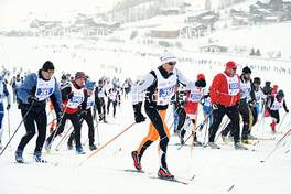 14.12.2012, Livigno, Italy (ITA): start of slower racers  - Skimarathon La Sgambeda Classic, Livigno (ITA). www.nordicfocus.com. © Felgenhauer/NordicFocus. Every downloaded picture is fee-liable.