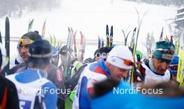 14.12.2012, Livigno, Italy (ITA): athletes after the race - Skimarathon La Sgambeda Classic, Livigno (ITA). www.nordicfocus.com. © Felgenhauer/NordicFocus. Every downloaded picture is fee-liable.
