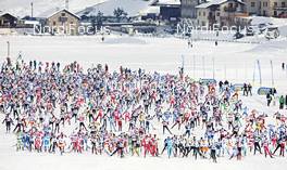 16.12.2012, Livigno, Italy (ITA): a few seconds after the start of the La Sgambeda - FIS Marathon Cup La Sgambeda, Livigno (ITA). www.nordicfocus.com. © Felgenhauer/NordicFocus. Every downloaded picture is fee-liable.