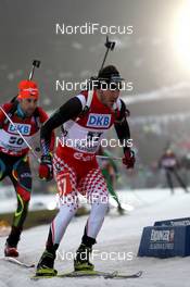 06.01.2013, Oberhof, Germany (GER): Marc-Andre Bedard (CAN), Fischer, Rottefella, Swix - IBU world cup biathlon, pursuit men, Oberhof (GER). www.nordicfocus.com. © Manzoni/NordicFocus. Every downloaded picture is fee-liable.