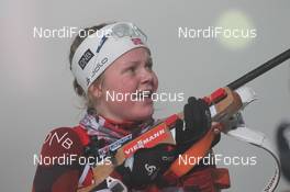 03.01.2013, Oberhof, Germany (GER): Hilde Fenne (NOR), Fischer, Rottefella, ODLO - IBU world cup biathlon, relay women, Oberhof (GER). www.nordicfocus.com. © Manzoni/NordicFocus. Every downloaded picture is fee-liable.