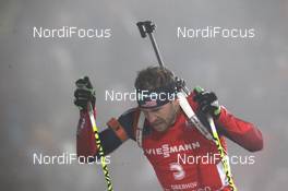 05.01.2013, Oberhof, Germany (GER): Lowell Bailey (USA), Rossignol, Rottefella, One Way - IBU world cup biathlon, sprint men, Oberhof (GER). www.nordicfocus.com. © Manzoni/NordicFocus. Every downloaded picture is fee-liable.