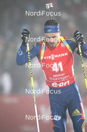 05.01.2013, Oberhof, Germany (GER): Christoffer Eriksson (SWE), Rossignol, Rottefella, OneWay, adidas - IBU world cup biathlon, sprint men, Oberhof (GER). www.nordicfocus.com. © Manzoni/NordicFocus. Every downloaded picture is fee-liable.