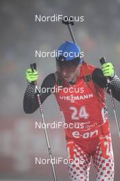 05.01.2013, Oberhof, Germany (GER): Jean Philippe Leguellec (CAN), Rossignol, Rottefella, Swix - IBU world cup biathlon, sprint men, Oberhof (GER). www.nordicfocus.com. © Manzoni/NordicFocus. Every downloaded picture is fee-liable.