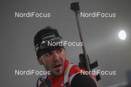 05.01.2013, Oberhof, Germany (GER): Marc-Andre Bedard (CAN), Fischer, Rottefella, Swix - IBU world cup biathlon, sprint men, Oberhof (GER). www.nordicfocus.com. © Manzoni/NordicFocus. Every downloaded picture is fee-liable.