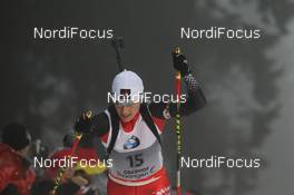 05.01.2013, Oberhof, Germany (GER): Zina Kocher (CAN), Atomic, Leki, Odlo - IBU world cup biathlon, sprint women, Oberhof (GER). www.nordicfocus.com. © Manzoni/NordicFocus. Every downloaded picture is fee-liable.