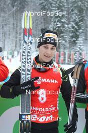 13.01.2013, Ruhpolding, Germany (GER): Alexis Boeuf (FRA), Salomon, Swix, OneWay - IBU world cup biathlon, mass men, Ruhpolding (GER). www.nordicfocus.com. © Manzoni/NordicFocus. Every downloaded picture is fee-liable.