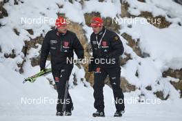 13.01.2013, Ruhpolding, Germany (GER): Ricco Gross (GER) Coach Team Germany - IBU world cup biathlon, mass women, Ruhpolding (GER). www.nordicfocus.com. © Manzoni/NordicFocus. Every downloaded picture is fee-liable.