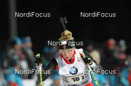 09.01.2013, Ruhpolding, Germany (GER): Audrey Vaillancourt (CAN) - IBU world cup biathlon, relay women, Ruhpolding (GER). www.nordicfocus.com. © Manzoni/NordicFocus. Every downloaded picture is fee-liable.