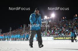 09.01.2013, Ruhpolding, Germany (GER): Norbert Baier (GER), chief of competition - IBU world cup biathlon, relay women, Ruhpolding (GER). www.nordicfocus.com. © Manzoni/NordicFocus. Every downloaded picture is fee-liable.