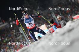 11.01.2013, Ruhpolding, Germany (GER): Annalies Cook (USA), Rossignol, Rottefella, OneWay, adidas - IBU world cup biathlon, sprint women, Ruhpolding (GER). www.nordicfocus.com. © Manzoni/NordicFocus. Every downloaded picture is fee-liable.