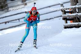 19.01.2013, Antholz, Italy (ITA): Olena Pidhrushna (UKR), Fischer, Rottefella, Swix - IBU world cup biathlon, pursuit women, Antholz (ITA). www.nordicfocus.com. © Manzoni/NordicFocus. Every downloaded picture is fee-liable.