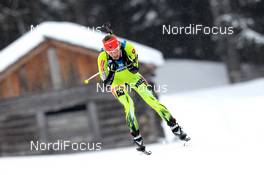 20.01.2013, Antholz, Italy (ITA): Terezia Poliakova (SVK) - IBU world cup biathlon, relay women, Antholz (ITA). www.nordicfocus.com. © Manzoni/NordicFocus. Every downloaded picture is fee-liable.