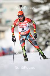 18.01.2013, Antholz, Italy (ITA): Jaroslav Soukup (CZE), Fischer, Rottefella - IBU world cup biathlon, sprint men, Antholz (ITA). www.nordicfocus.com. © Manzoni/NordicFocus. Every downloaded picture is fee-liable.