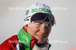 17.01.2013, Antholz, Italy (ITA): Nadezhda Skardino (BLR), Fischer, Rottefella - IBU world cup biathlon, sprint women, Antholz (ITA). www.nordicfocus.com. © Manzoni/NordicFocus. Every downloaded picture is fee-liable.