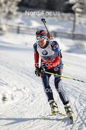 17.01.2013, Antholz, Italy (ITA): Susan Dunklee (USA), Fischer, Roteffella, OneWay, adidas - IBU world cup biathlon, sprint women, Antholz (ITA). www.nordicfocus.com. © Manzoni/NordicFocus. Every downloaded picture is fee-liable.
