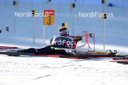 03.03.2013, Oslo, Norway (NOR): Lowell Bailey (USA), Rossignol, Rottefella, One Way - IBU world cup biathlon Holmenkollen, mass men, Oslo (NOR). www.nordicfocus.com. © Manzoni/NordicFocus. Every downloaded picture is fee-liable.