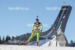 28.02.2013, Oslo, Norway (NOR): Jakov Fak (SLO), Fischer, Rottefella, Alpina, Swix - IBU world cup biathlon Holmenkollen, sprint men, Oslo (NOR). www.nordicfocus.com. © Manzoni/NordicFocus. Every downloaded picture is fee-liable.