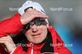 28.02.2013, Oslo, Norway (NOR): Matthias Ahrens (GER), coach team Canada - IBU world cup biathlon Holmenkollen, sprint men, Oslo (NOR). www.nordicfocus.com. © Manzoni/NordicFocus. Every downloaded picture is fee-liable.