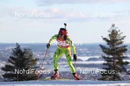 01.03.2013, Oslo, Norway (NOR): Teja Gregorin (SLO), Fischer, Rottefella, Alpina, Leki - IBU world cup biathlon Holmenkollen, sprint women, Oslo (NOR). www.nordicfocus.com. © Manzoni/NordicFocus. Every downloaded picture is fee-liable.
