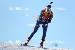 01.03.2013, Oslo, Norway (NOR): Mona Brorsson (SWE) - IBU world cup biathlon Holmenkollen, sprint women, Oslo (NOR). www.nordicfocus.com. © Manzoni/NordicFocus. Every downloaded picture is fee-liable.