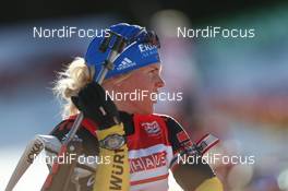 01.03.2013, Oslo, Norway (NOR): Nadine Horchler (GER), Fischer, Rottefella, Alpina, Exel, OneWay - IBU world cup biathlon Holmenkollen, sprint women, Oslo (NOR). www.nordicfocus.com. © Manzoni/NordicFocus. Every downloaded picture is fee-liable.