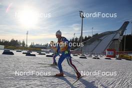 27.02.2013, Oslo, Norway (NOR): Simone Biondini (ITA), service technician Team Italy- IBU world cup biathlon Holmenkollen, training, Oslo (NOR). www.nordicfocus.com. © Manzoni/NordicFocus. Every downloaded picture is fee-liable.