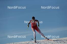 27.02.2013, Oslo, Norway (NOR): Zina Kocher (CAN), Atomic, Leki, Odlo - IBU world cup biathlon Holmenkollen, training, Oslo (NOR). www.nordicfocus.com. © Manzoni/NordicFocus. Every downloaded picture is fee-liable.
