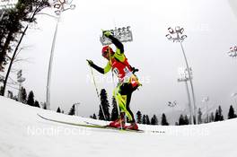 10.03.2013, Sochi, Russia (RUS): Pavol Hurajt (SVK), Fischer, Rottefella, Alpina, One Way - IBU world cup biathlon, relay men, Sochi (RUS). www.nordicfocus.com. © Manzoni/NordicFocus. Every downloaded picture is fee-liable.