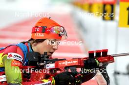 10.03.2013, Sochi, Russia (RUS): Jitka Landova (CZE) - IBU world cup biathlon, relay women, Sochi (RUS). www.nordicfocus.com. © Manzoni/NordicFocus. Every downloaded picture is fee-liable.