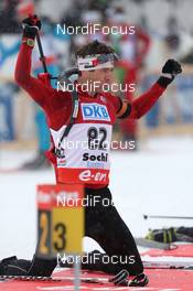 09.03.2013, Sochi, Russia (RUS): Ole Einar Bjoerndalen (NOR), Madshus, Rottefella, Odlo - IBU world cup biathlon, sprint men, Sochi (RUS). www.nordicfocus.com. © Manzoni/NordicFocus. Every downloaded picture is fee-liable.