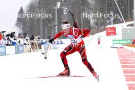 09.03.2013, Sochi, Russia (RUS): Erlend Bjoentegaard (NOR), Madshus, Rottefella, Swix - IBU world cup biathlon, sprint men, Sochi (RUS). www.nordicfocus.com. © Manzoni/NordicFocus. Every downloaded picture is fee-liable.