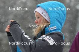 17.03.2013, Khanty-Mansiysk, Russia (RUS): Elisa Gasparin (SUI), Rossignol, Rottefella, Leki, ODLO, CASCO - IBU world cup biathlon, mass women, Khanty-Mansiysk (RUS). www.nordicfocus.com. © Manzoni/NordicFocus. Every downloaded picture is fee-liable.