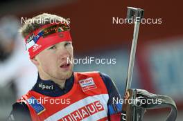 28.11.2013, Oestersund, Sweden (SWE): Alexey Volkov (RUS) - IBU world cup biathlon, individual men, Oestersund (SWE). www.nordicfocus.com. © Manzoni/NordicFocus. Every downloaded picture is fee-liable.