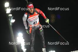 28.11.2013, Oestersund, Sweden (SWE): Scott Perras (CAN) - IBU world cup biathlon, individual men, Oestersund (SWE). www.nordicfocus.com. © Manzoni/NordicFocus. Every downloaded picture is fee-liable.