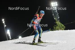28.11.2013, Oestersund, Sweden (SWE): Fredrik Lindstroem (SWE) - IBU world cup biathlon, individual men, Oestersund (SWE). www.nordicfocus.com. © Manzoni/NordicFocus. Every downloaded picture is fee-liable.