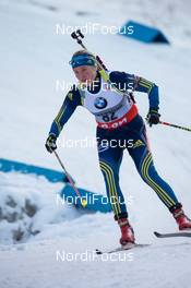 28.11.2013, Oestersund, Sweden (SWE): Emelie Larsson (SWE) - IBU world cup biathlon, individual women, Oestersund (SWE). www.nordicfocus.com. © Manzoni/NordicFocus. Every downloaded picture is fee-liable.