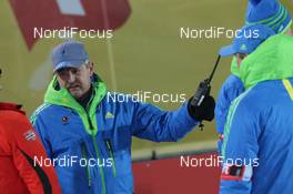 27.11.2013, Oestersund, Sweden (SWE): Franz Berger (AUT) IBU race director - IBU world cup biathlon, individual women, Oestersund (SWE). www.nordicfocus.com. © Manzoni/NordicFocus. Every downloaded picture is fee-liable.