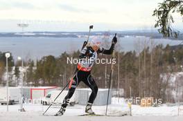 28.11.2013, Oestersund, Sweden (SWE): Mari Laukkanen (FIN) - IBU world cup biathlon, individual women, Oestersund (SWE). www.nordicfocus.com. © Manzoni/NordicFocus. Every downloaded picture is fee-liable.