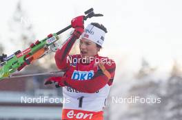 01.12.2013, Oestersund, Sweden (SWE): Ann Kristin Aafedt Flatland (NOR) - IBU world cup biathlon, pursuit women, Oestersund (SWE). www.nordicfocus.com. © Manzoni/NordicFocus. Every downloaded picture is fee-liable.