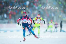 01.12.2013, Oestersund, Sweden (SWE): Iana Romanova (RUS) - IBU world cup biathlon, pursuit women, Oestersund (SWE). www.nordicfocus.com. © Manzoni/NordicFocus. Every downloaded picture is fee-liable.