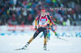 01.12.2013, Oestersund, Sweden (SWE): Franziska Preuss (GER) - IBU world cup biathlon, pursuit women, Oestersund (SWE). www.nordicfocus.com. © Manzoni/NordicFocus. Every downloaded picture is fee-liable.