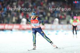 24.11.2013, Oestersund, Sweden (SWE): Anna-Karin Stroemstedt (SWE) - IBU world cup biathlon, relay mixed, Oestersund (SWE). www.nordicfocus.com. © Manzoni/NordicFocus. Every downloaded picture is fee-liable.