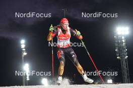 24.11.2013, Oestersund, Sweden (SWE): Franziska Hildebrand (GER) - IBU world cup biathlon, relay mixed, Oestersund (SWE). www.nordicfocus.com. © Manzoni/NordicFocus. Every downloaded picture is fee-liable.