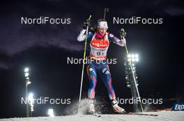 24.11.2013, Oestersund, Sweden (SWE): Annalies Cook (USA) - IBU world cup biathlon, relay mixed, Oestersund (SWE). www.nordicfocus.com. © Manzoni/NordicFocus. Every downloaded picture is fee-liable.