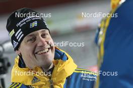 29.11.2013, Oestersund, Sweden (SWE): Marko Laaksonen (FIN), head coach women Team Sweden - IBU world cup biathlon, sprint women, Oestersund (SWE). www.nordicfocus.com. © Manzoni/NordicFocus. Every downloaded picture is fee-liable.