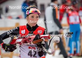 08.12.2013, Hochfilzen, Austria (AUT): Elisa Gasparin (SUI) - IBU world cup biathlon, pursuit women, Hochfilzen (AUT). www.nordicfocus.com. © Wukits/NordicFocus. Every downloaded picture is fee-liable.