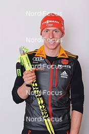 05.12.2013, Hochfilzen, Austria (AUT): Daniel Boehm (GER) - IBU world cup biathlon, supplier photoshooting, Hochfilzen (AUT). www.nordicfocus.com. © Felgenhauer/NordicFocus. Every downloaded picture is fee-liable.