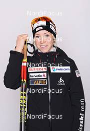 05.12.2013, Hochfilzen, Austria (AUT): Elisa Gasparin (SUI) - IBU world cup biathlon, supplier photoshooting, Hochfilzen (AUT). www.nordicfocus.com. © Felgenhauer/NordicFocus. Every downloaded picture is fee-liable.